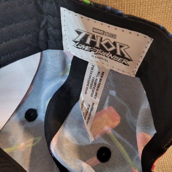 Marvel Thor Love and Thunder Cap Adjustable Snapback Hat - Picture 6 of 7